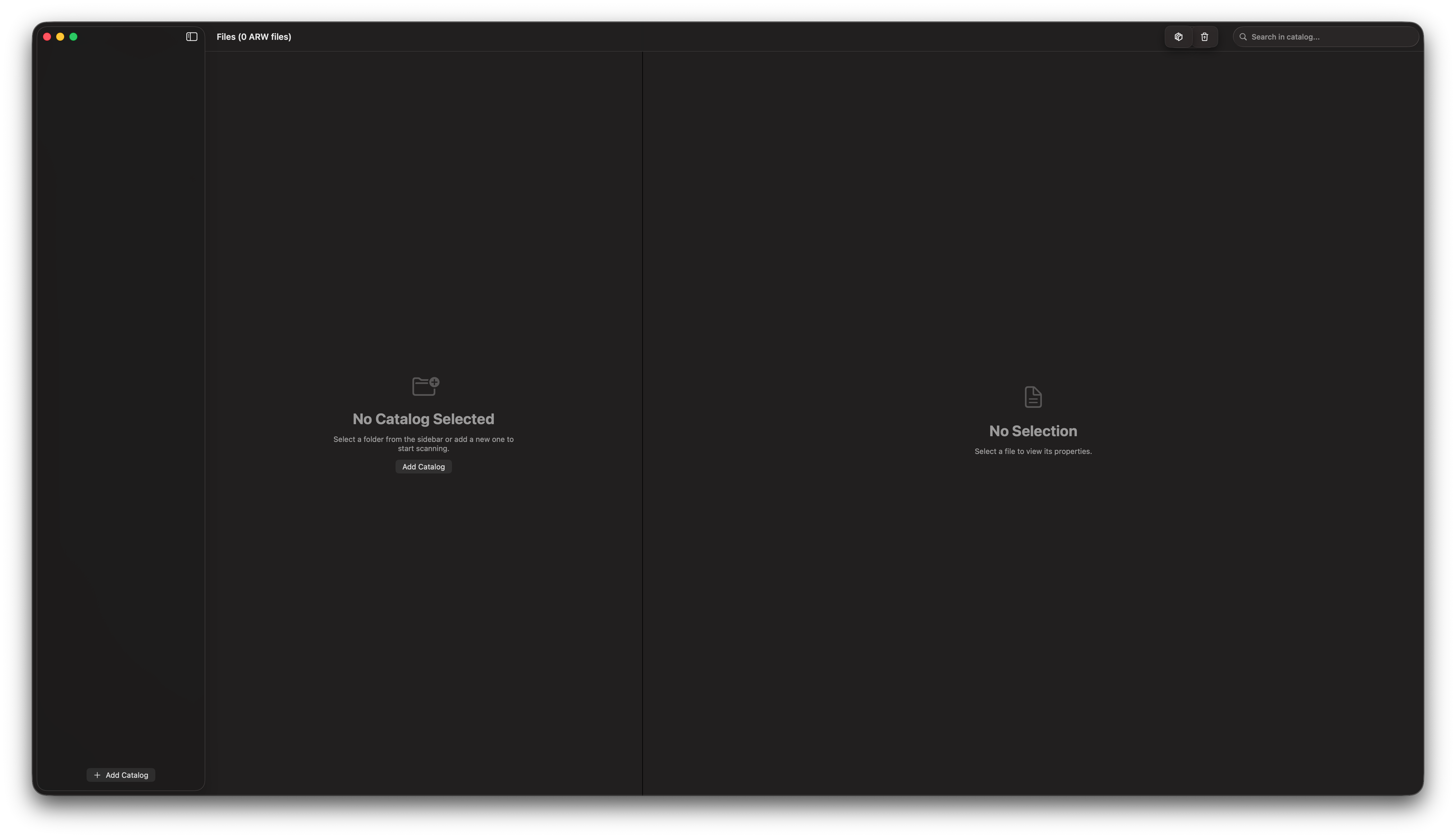 PhotoCulling startup screen